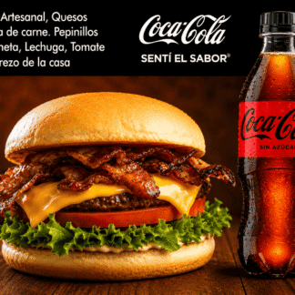 Combo Hamburguesa BBQ