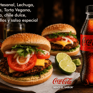 Combo Hamburguesa Veggie Lovers