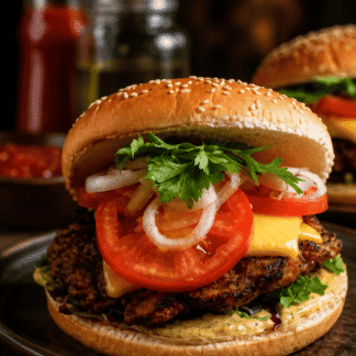 Hamburguesa Veggie Lovers