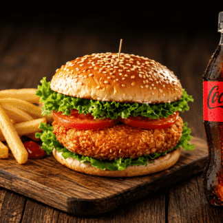 Combo Hamburguesa de Pollo